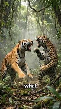 What Happens If a Tiger Was Dropped Into The Amazon Rainforest..? #tiger #amazonrainforest #jaguar