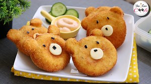 37K views · 417 reactions | New Idea for Kids Lunch Box  Bread Chicken Teddy Recipe by (YES I CAN COOK) Subscribe my YouTube channel to find organized playlists for your favorite recipes. https://www.youtube.com/channel/UCQYEUlU9k9iqyPLh31ZMUdQ | Yes I can cook | Facebook