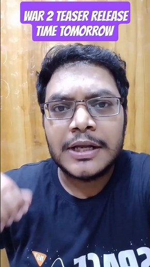 WAR 2 TEASER RELEASE TIME TOMORROW | WAR 2 TEASER TOMORROW | HRITHIK ROSHAN JR NTR OFFICIAL UPDATE |