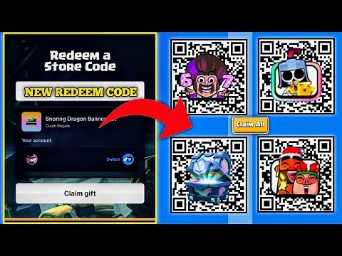 🔥 NEW Clash Royale 2 QR Codes + REDEEM CODES (2025) | FREE Rewards & Emotes!