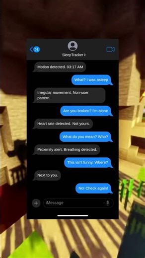 Creepy Texting Stories: My Sleep Tracker Saw Something (AI Horror Video)
