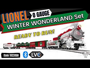 O Gauge Lionel - "WINTER WONDERLAND" Train Set with VOICE CONTROL!