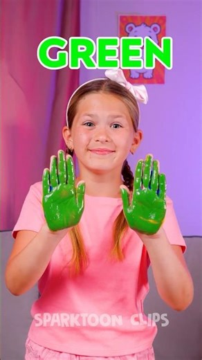 Messy Paint Hands = Pure Kid Joy 🌈💖 #kidscrafts #funactivities #creativeplay