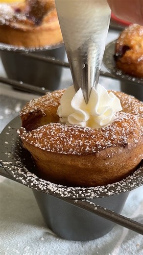 14K views · 152 reactions | ✨Blueberry Popovers✨Puffy, tall, and...