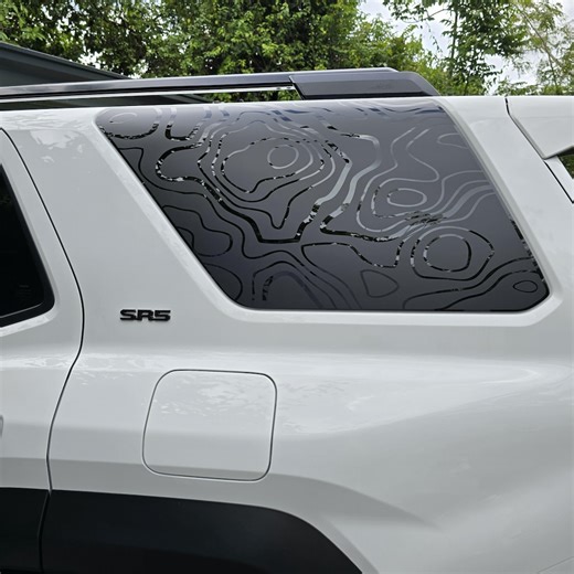 2025  6th Gen 4runner Rear Side Window Decal Sticker Fits. - Etsy