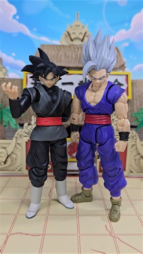 Goku Black and Beast Gohan S.H. Figuarts from Dragon Ball: Will they be compatible? #shfiguarts #...