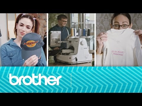 Be Smart - discover the Brother semi-professional PR and VR embroidery machines