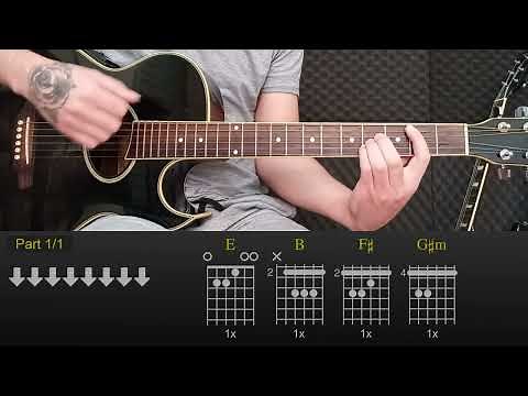U2 - Song For Someone | Easy Guitar Lesson Tutorial with Chords/Tabs and Rhythm