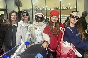 First batch of BINI off to Los Angeles for KCon2024 and ASAP in California | ABS-CBN Entertainment