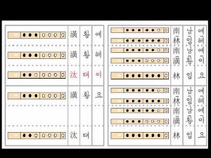 초등학교 소금운지법 "도라지타령"