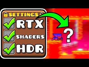 Dash With RTX SHADERS (FULL Detail) | 2.2 GD