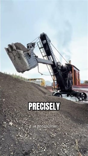 How an Old Steam Shovel Is Operated (@landonmchugh)