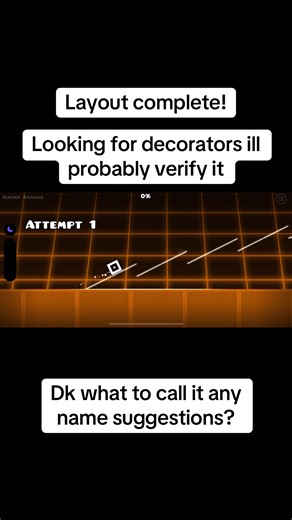 Complete Geometry Dash Layout Ready for Feedback