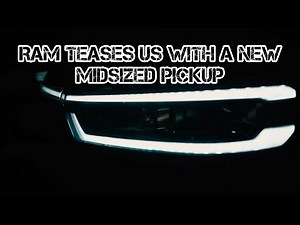 Ram Teases Us With A New Midsized Pickup, But It’s Not For Here