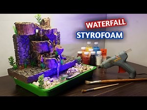 How to Make a Homemade Mini Waterfall