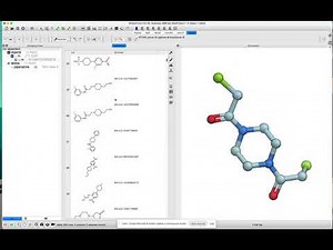 Superimposing Chemicals to a Common 3D Substructure in MolSoft ICM.