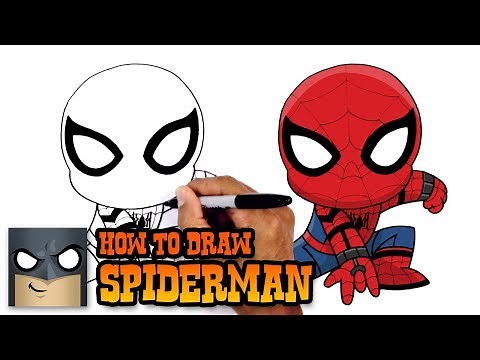How to Draw Spiderman | Step by Step Art Lesson for Beginners