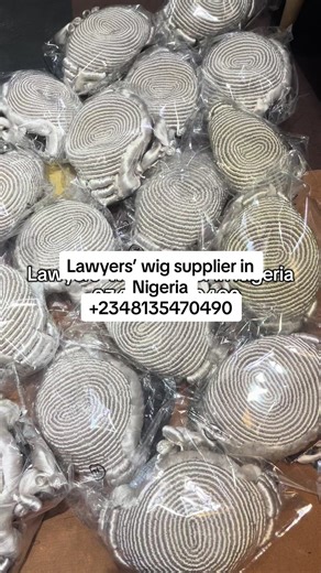 Lawyers’ wig supplier in Nigeria 2348135470490. #lawyerswig #legaloutfit #legalwear
