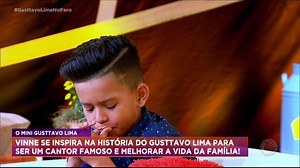 4.2M views · 107K reactions | "Mini Gusttavo Lima" sonha em melhorar vida da família através da música. Apesar de ainda não ter conquistado a fama, ele ajuda nas contas de casa com o dinheiro que ganha com seus shows, em Manaus | Hora do Faro | Facebook