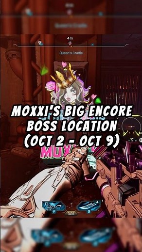 Moxxi's Big Encore Boss LOCATION Week 4 #borderlands4 #borderlands #gaming #moxxi #newupdate #yt