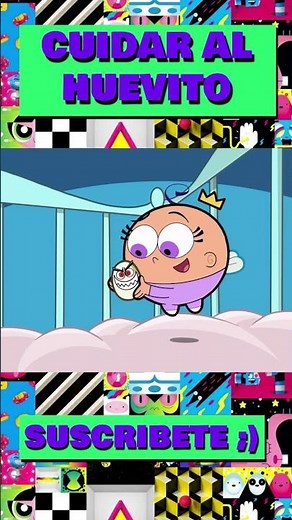 POOF Y FOOP DEBEN CUIDAR UN HUEVITO #padrinosmagicos #caricaturas