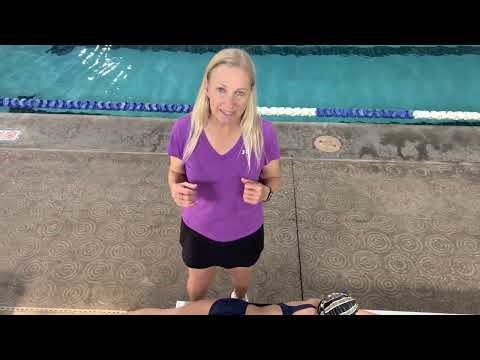 Breaststroke Kick Drill - learn the kick out of water