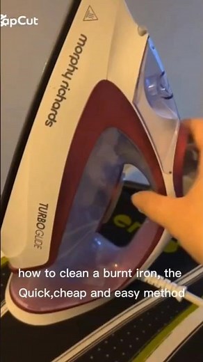 How To Clean An Iron Plate When Burnt - The QUICK, CHEAP and EASY METHOD