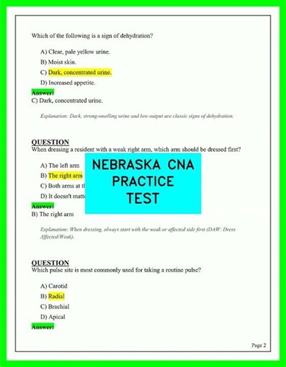2026 Nebraska CNA Practice Test: Pass Your State Exam On The First Try Guaranteed