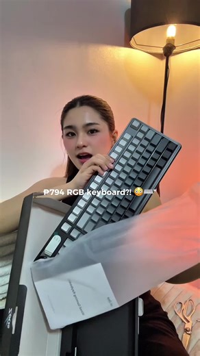 Affordable Zeus ZK-V102 RGB Keyboard Unboxing