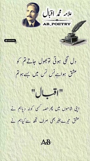 141K views · 3.6K reactions | Dil lagi hoti to bhul jate tumko 鹿 #fecbookreels #urdushayari #urdupoetry #urduwriter | Ab Poets Urdu | Facebook