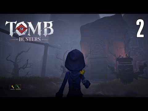 Tomb Busters gameplay | ENGLISH version | multiplayer co-op horror comedy game | android iOS