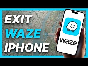 How To Exit Waze on iPhone (2024)