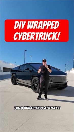 T Sportline DIY Wrap Program: Wrap Your Cybertruck at Home ft. TMaxx USA PPF