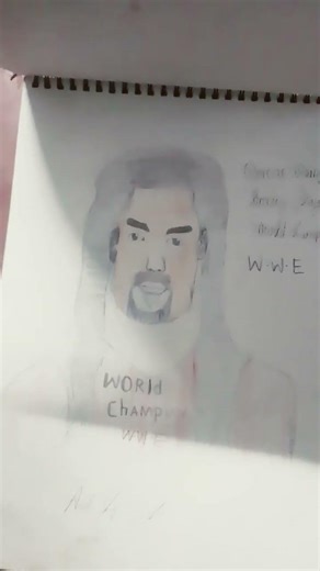 Roman Reigns drawing