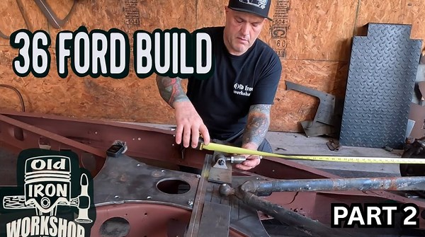 1936 Ford Pickup Build – Splitting the Wishbones PART 2