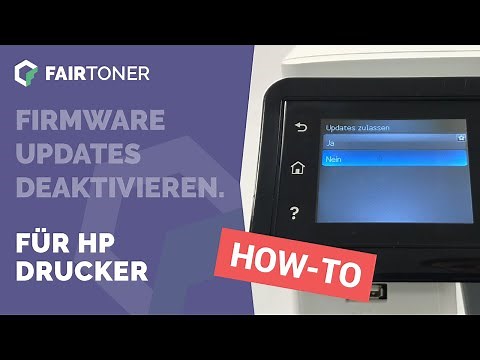 Anleitung: HP Firmware Updates deaktivieren ✅ 🛠 und kompatible Toner verwenden ✔ für HP Drucker