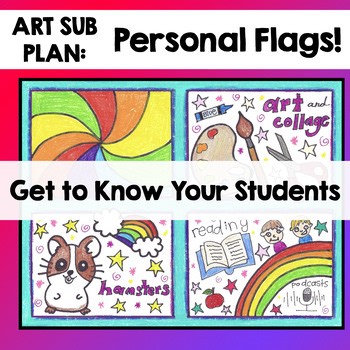 Design Your Own Flag Art Project | Create a Flag Template | Art Lesson Identity