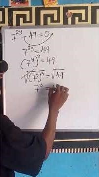 Exponential Equation, always use this appropriate approach. #maths #viralvideo #education