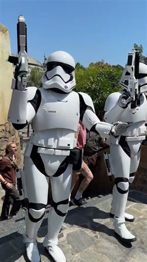 We saved Chewbacca and Rey at Galaxy’s Edge in Disneyland Parks Wars