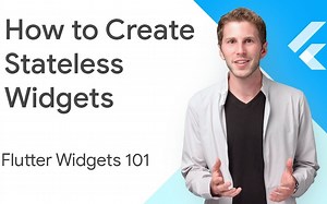 [Flutter Widgets 101 系列视频] - 教你如何创建无状态 widgets
