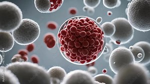 3d rendered illustration of bacteria, 3D rendered illustration of microscopic cells with complex structures and detailed texture, 3D Rendered Illustration of Cells with Complex Structures