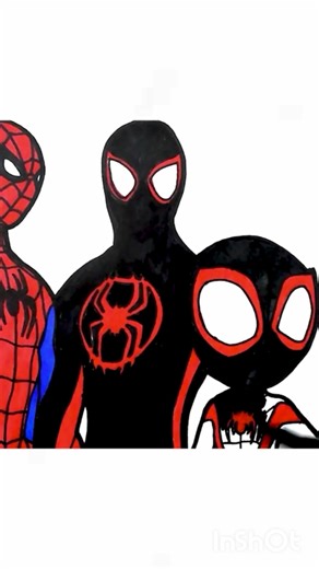 How To Draw Spider-man 4 suits #spiderman4 #drawings #shorts #shortsvideos #art #howtodraw
