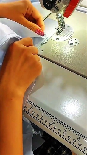 Fabric guided smoothly under sewing machine needle