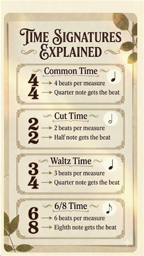 Time Signatures Explained