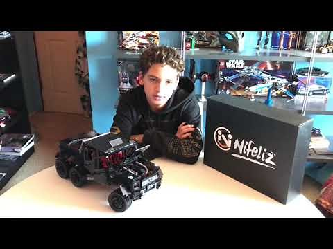 Nifeliz Black Pickup G63 6X6 MOC(Review)