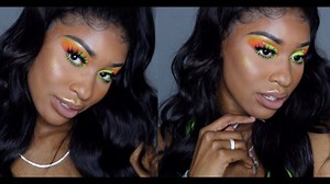 Bold Neon Eye Makeup Tutorial for a Striking Look
