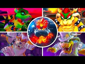 Evolution of Final Bosses in 3D Mario Games (1996-2025)