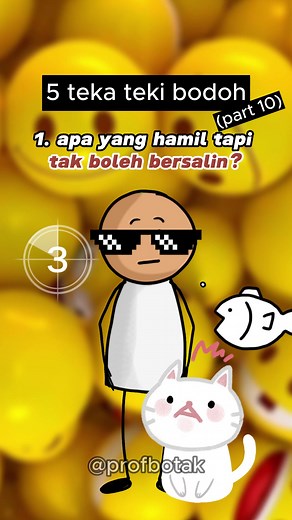 Teka Teki Bodoh Lucu - 10 Soalan Paling Lawak!