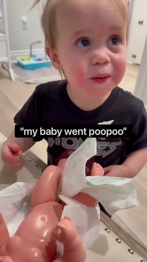 Ella Baby Doll Poop - Hilarious Parenting Moment