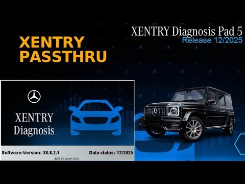 How to Install Xentry Passthru XPT 12-2025 Work with J2534 Openport2.0